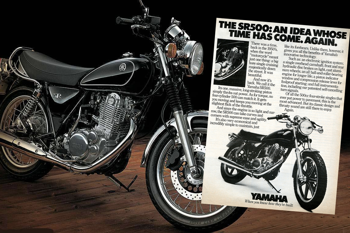 Vintage Review & Specs: Yamaha SR500 – BikeBound