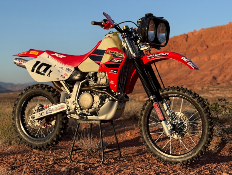 Baja-Spec Honda XR650R from a Factory Dakar Rider – BikeBound