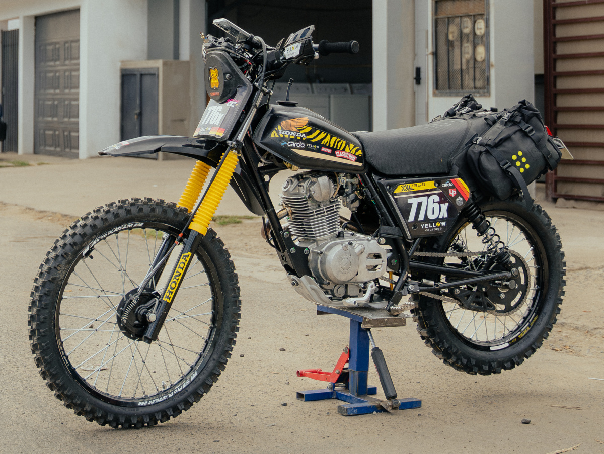 War Machine: Honda XL125S Baja 1000 Racer – BikeBound