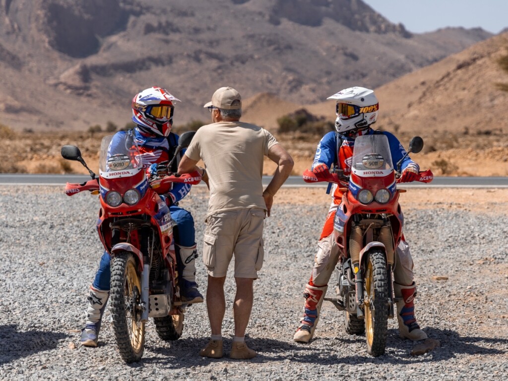 Honda NX650 Dominator Rally Bikes