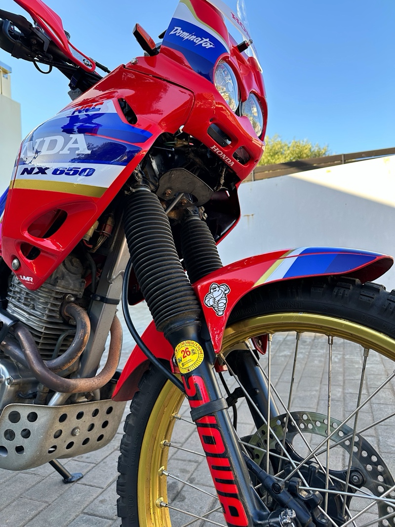 Honda NX650 Dominator Rally Bikes