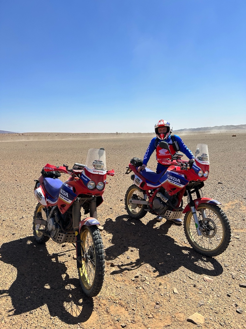 Honda NX650 Dominator Rally Bikes