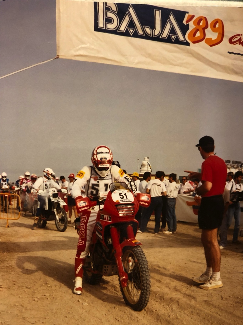Honda NX650 Dominator Rally Bikes