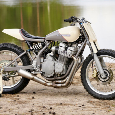 Supercharged GSX1100 Flat Tracker