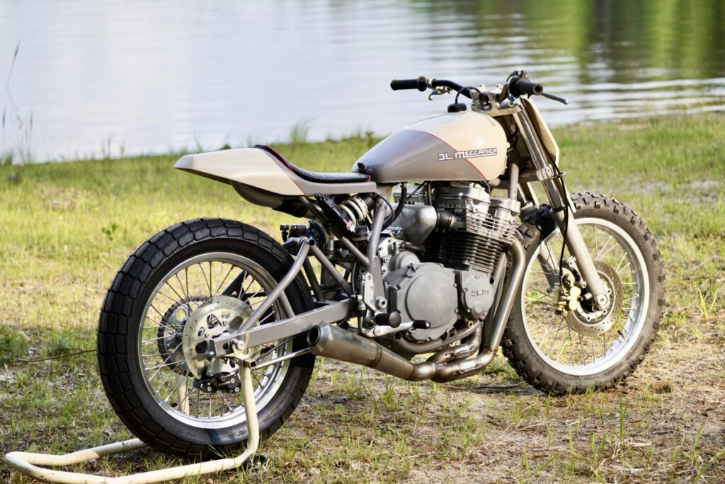Supercharged GSX1100 Flat Tracker