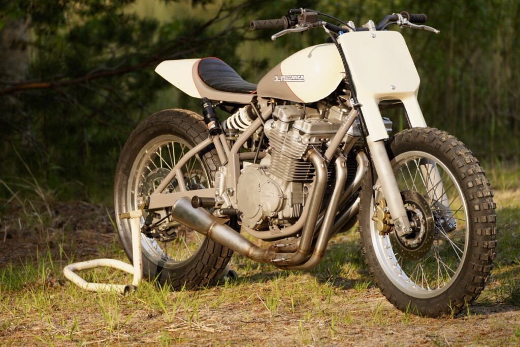 Supercharged GSX1100 Flat Tracker