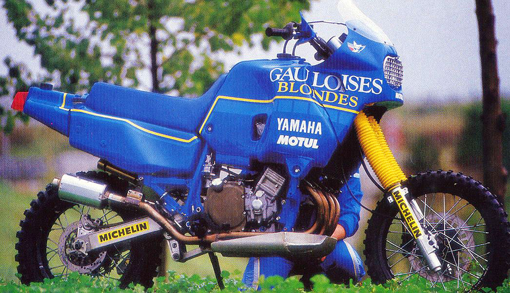 The Four-Cylinder Dakar Bike: Yamaha FZ750 Ténéré – BikeBound