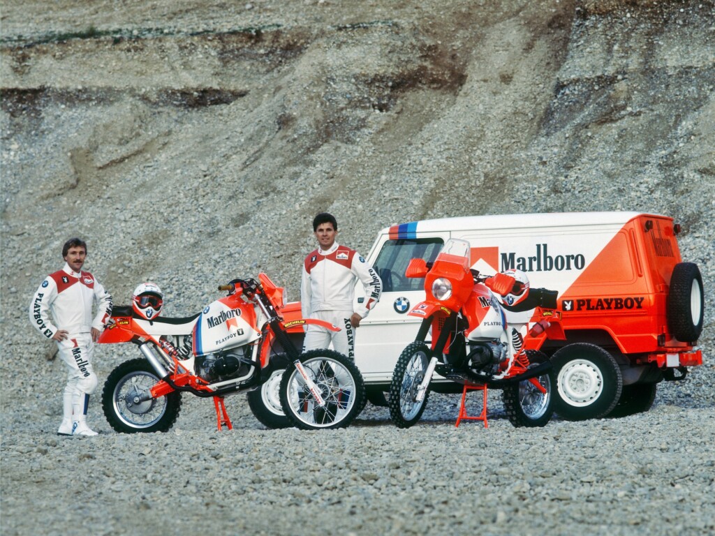 BMW R80GS Gaston Rahier