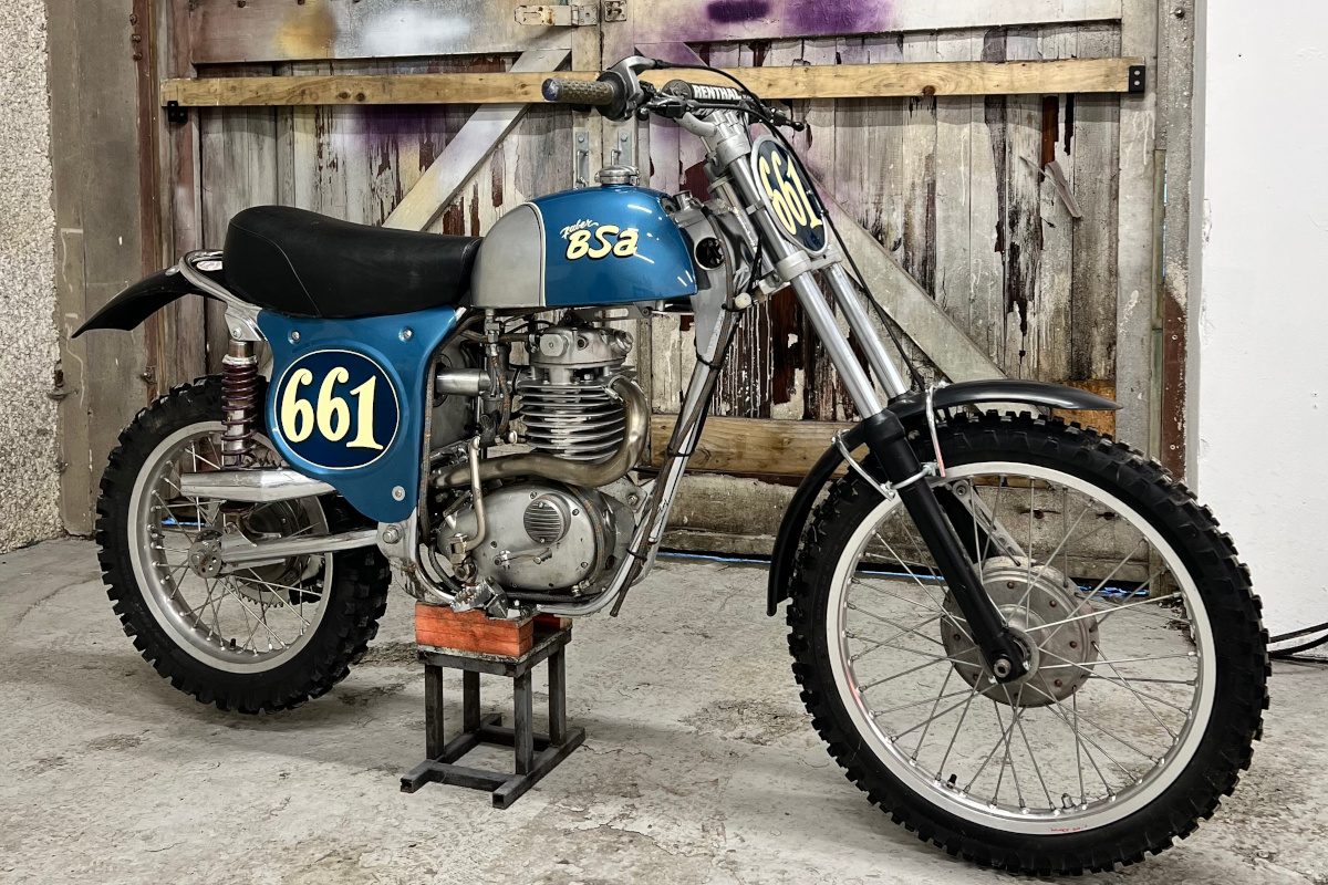 Faber Beezer: 1968 BSA B44 Victor Competition Scrambler – BikeBound