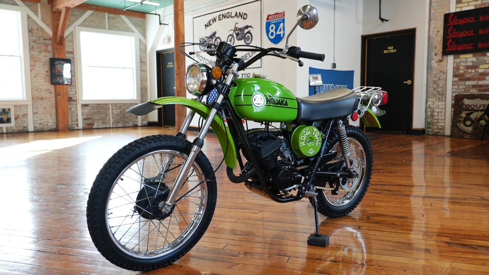 HODAKA AURULA 700Ｃ Candy Green Time Capsule: 1975 Hodaka Road Toad 100 – BikeBound
