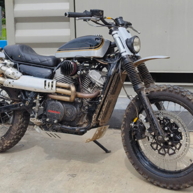 Honda NV400 Street Tracker