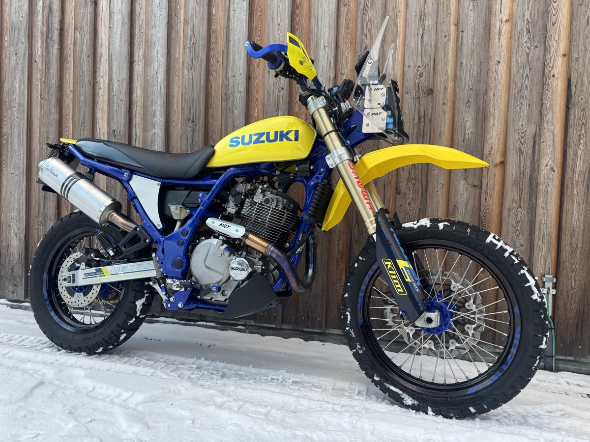 Gravel Express: Suzuki XF650 Freewind Adventure Rally – BikeBound