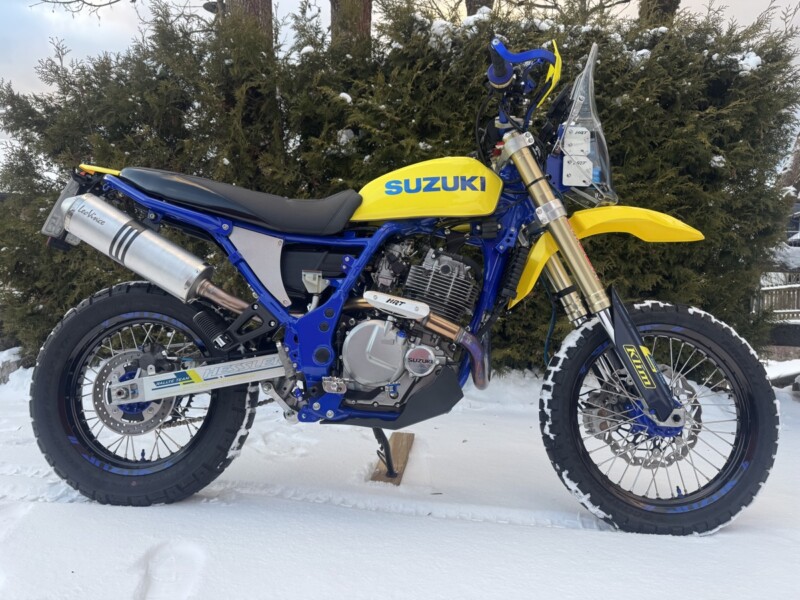 Xf650 Rally Gravel Express: Suzuki XF650 Freewind Adventure Rally – BikeBound