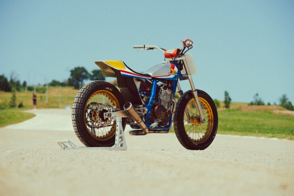 Honda NX650 Flat Tracker