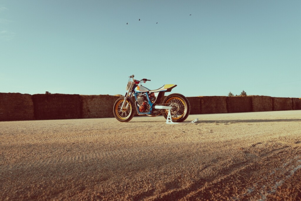 Honda NX650 Flat Tracker