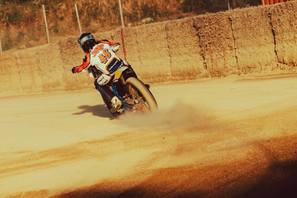 Honda NX650 Flat Tracker