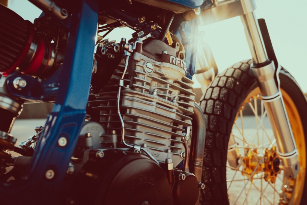 Honda NX650 Flat Tracker