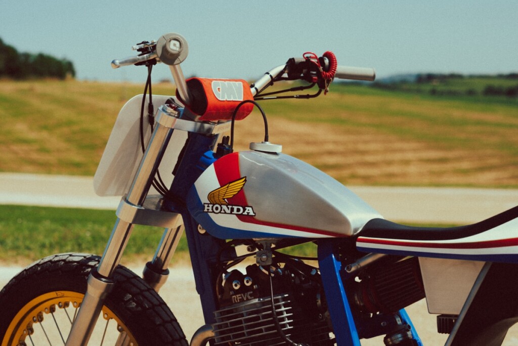 Honda NX650 Flat Tracker