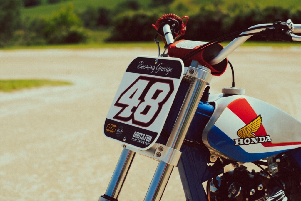 Honda NX650 Flat Tracker