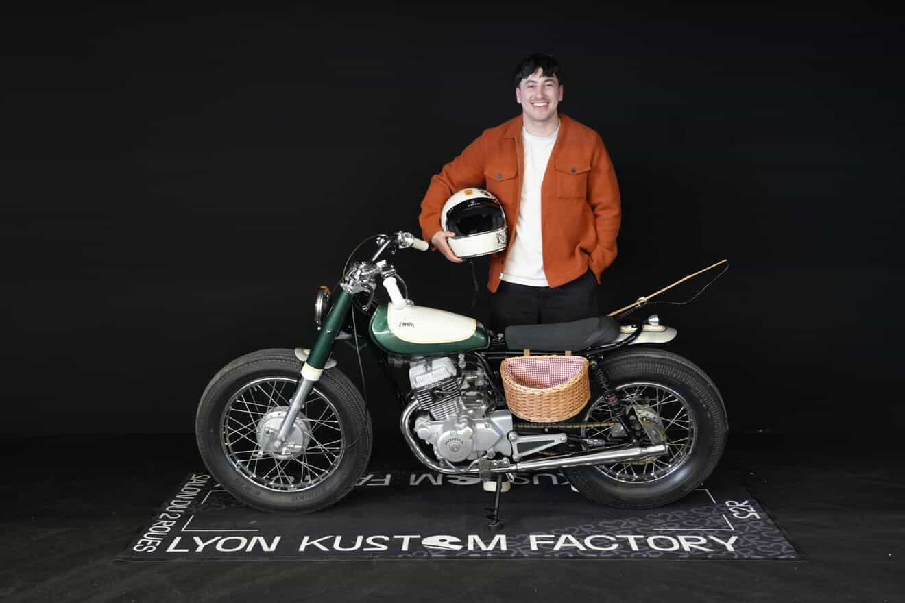 Atelier Ewok: “Rainette” Honda CM125 Brat Tracker – BikeBound