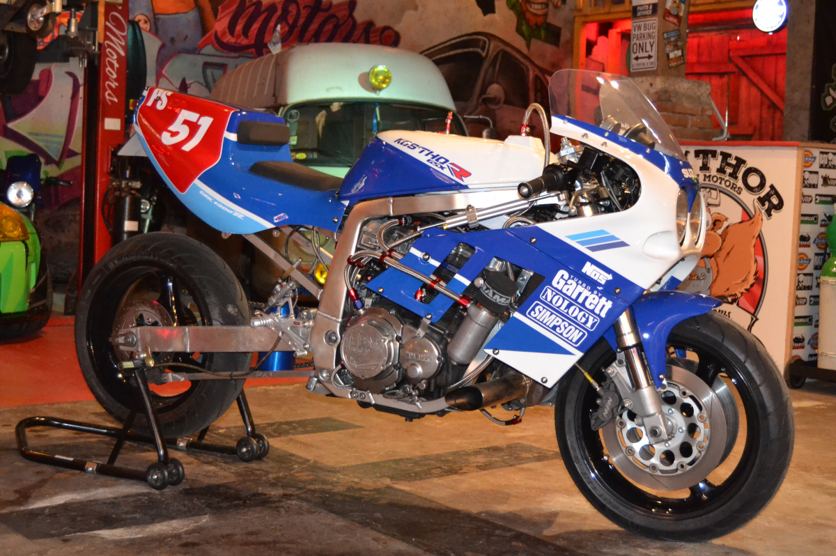 A Real Catapult: 1300cc Suzuki GSX-R Slingshot Turbo – BikeBound