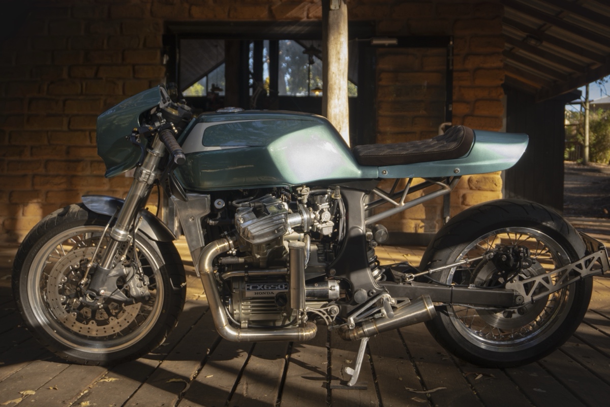 Custom Honda CX650 Cafe Racer by Kláwn Dara