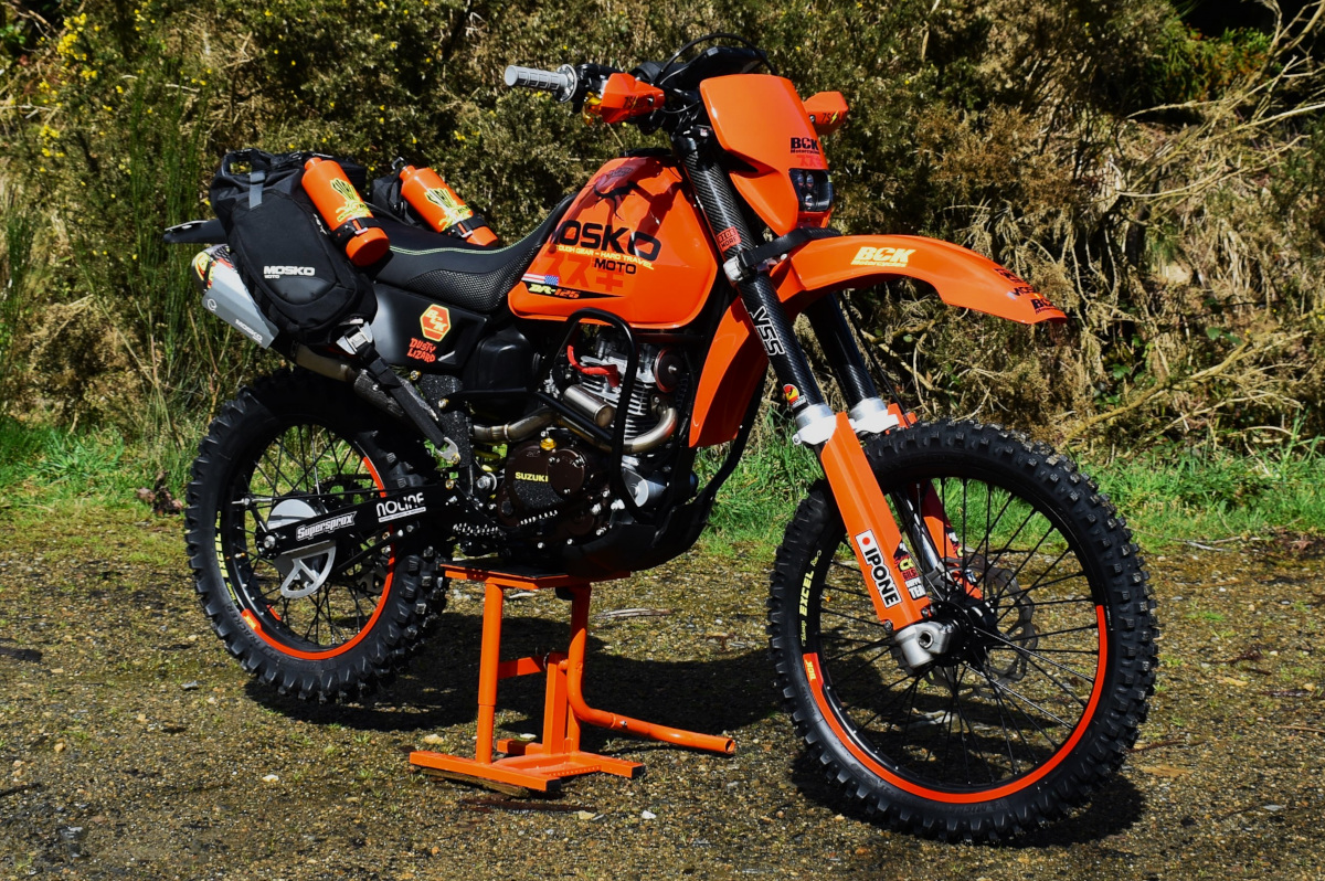 Dusty Lizard Runner: Suzuki DR125 Restomod – BikeBound