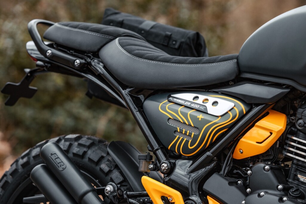 Triumph Scrambler 400XC Custom