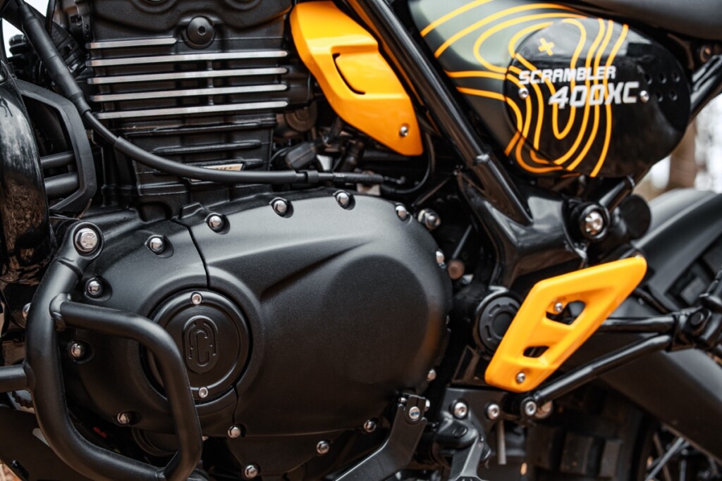 Triumph Scrambler 400XC Custom