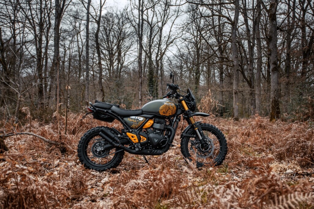 Triumph Scrambler 400XC Custom