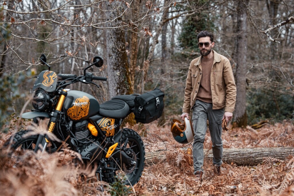 Triumph Scrambler 400XC Custom