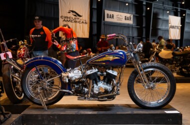 Supercharged Harley VL Bobber