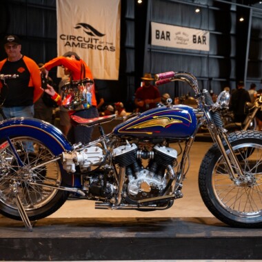 Supercharged Harley VL Bobber