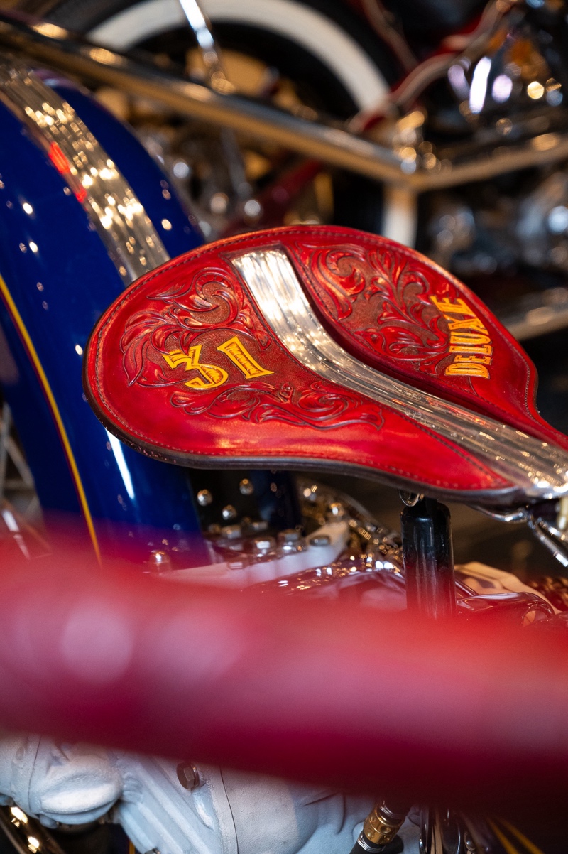 Supercharged Harley VL Bobber