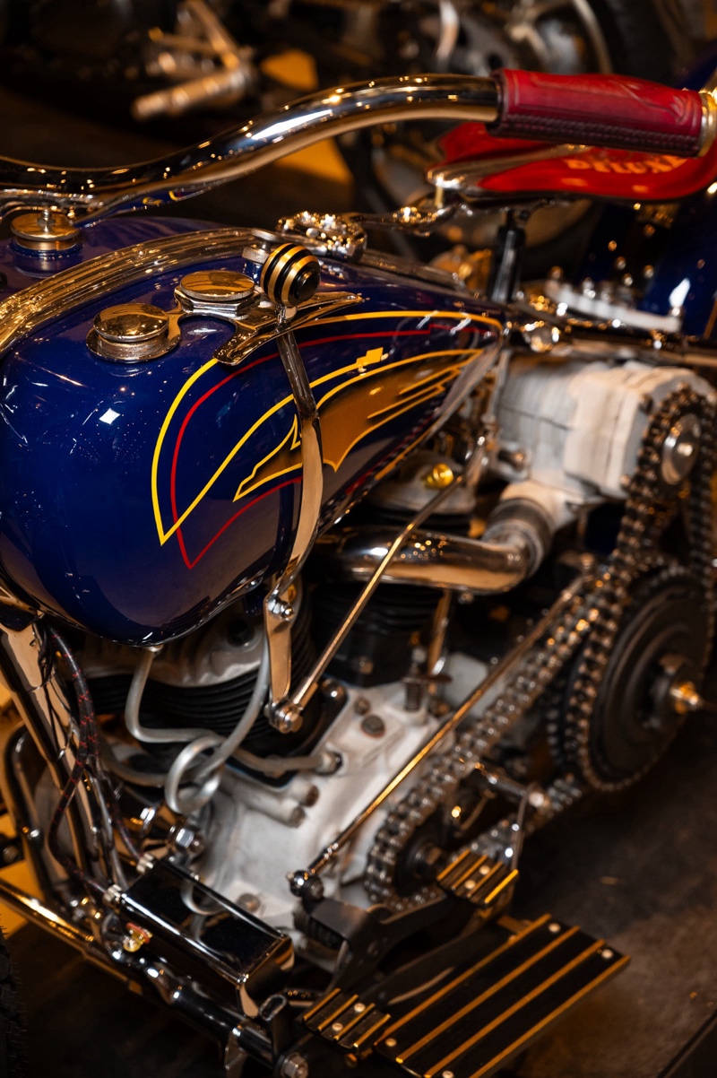 Supercharged Harley VL Bobber