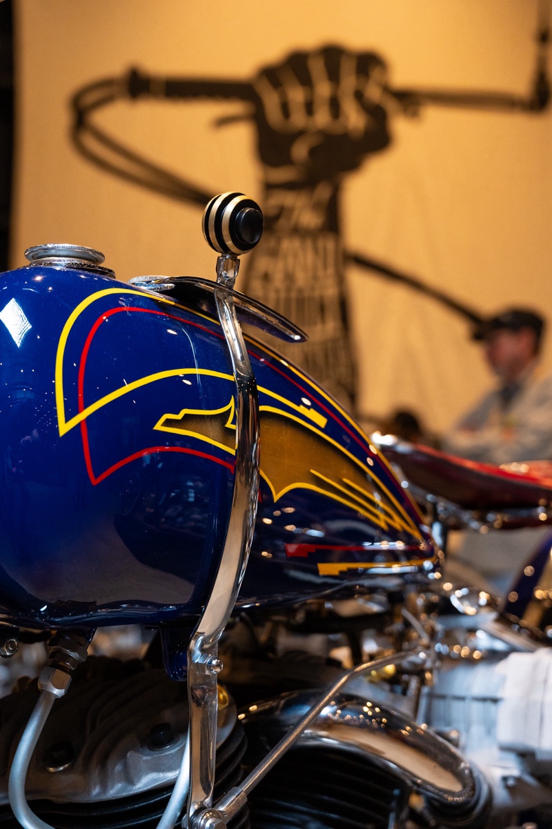 Supercharged Harley VL Bobber