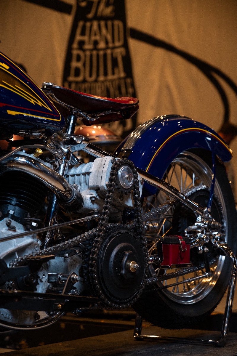 Supercharged Harley VL Bobber