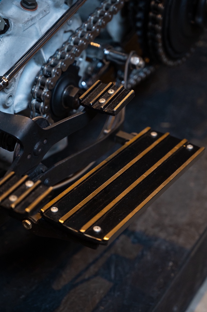 Supercharged Harley VL Bobber