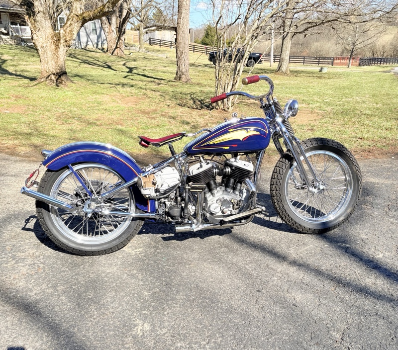 Blown Harley Bobber
