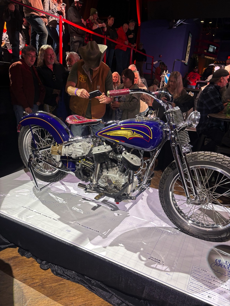Supercharged Harley VL Bobber