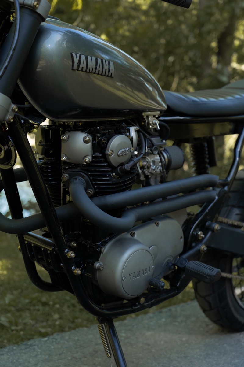 Yamaha XS650 Supermoto Scrambler