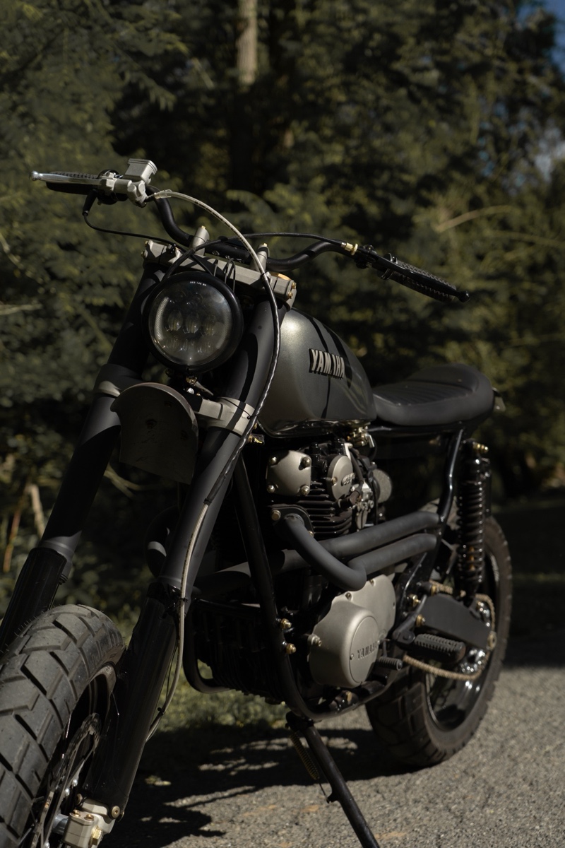 Yamaha XS650 Supermoto Scrambler
