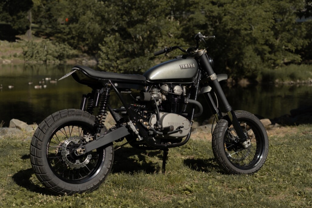 Yamaha XS650 Supermoto Scrambler