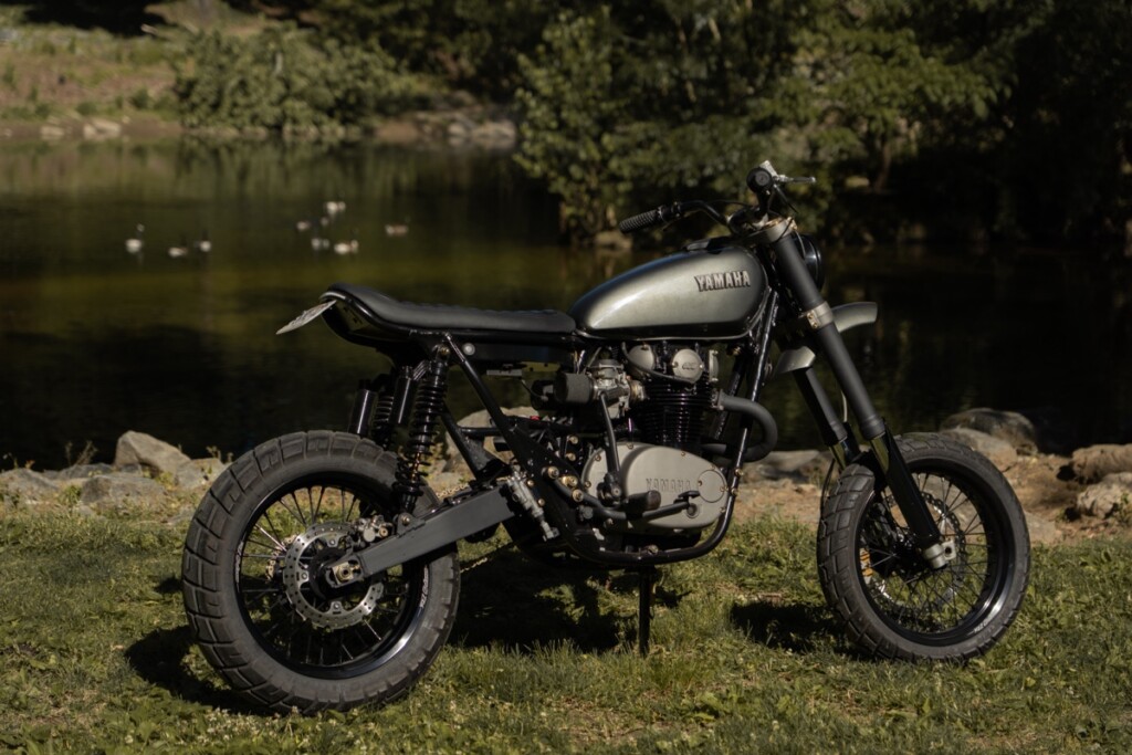 Yamaha XS650 Supermoto Scrambler