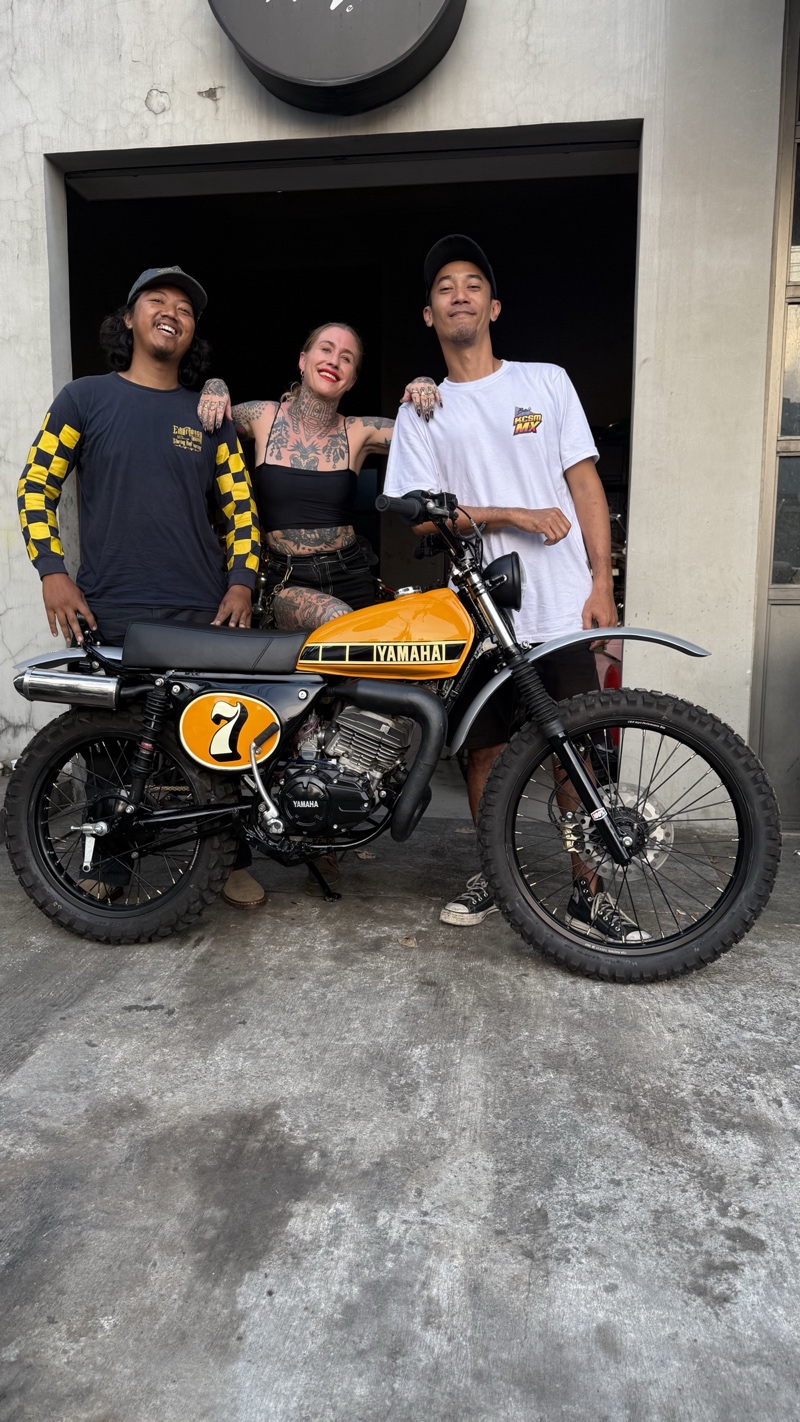 Yamaha RX King scrambler