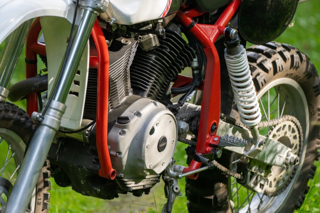 Yamaha XVS Scrambler