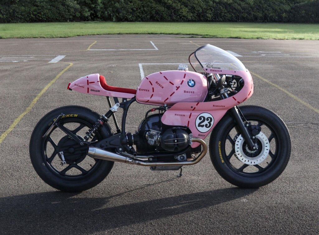 BMW R80 Cafe Racer Pink Pig