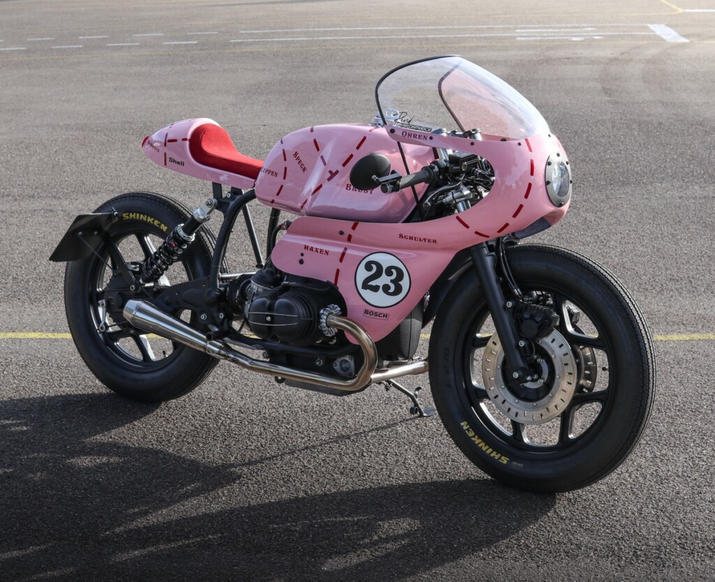 BMW R80 Cafe Racer Pink Pig