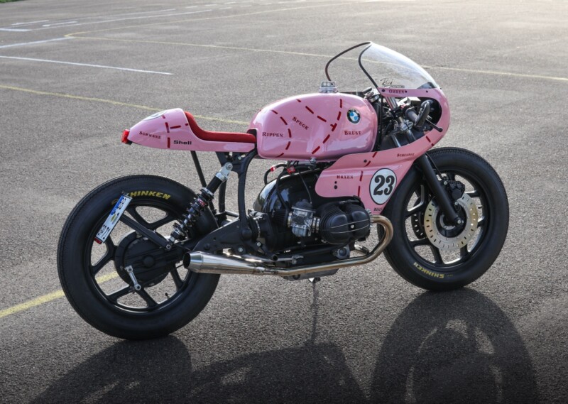 BMW R80 Cafe Racer Pink Pig