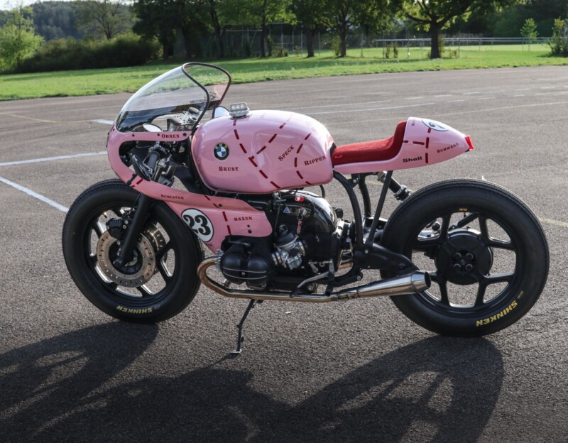 BMW R80 Cafe Racer Pink Pig